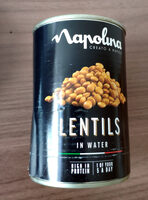 Napolina lentils in water