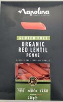 Gluten Free Organic Red Lentil Penne