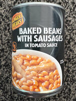 Baked Beans With Sausages In Tomato Sauce