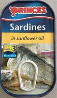 Sardines in sunflower oil