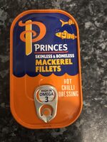 Skinless & boneless mackerel fillets