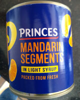 Mandarin segments in syrup