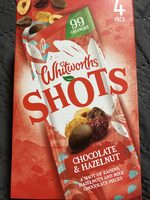 Whitworth shots Chocolate and hazelnut
