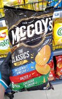 McCoys Classic Ridge Cut Crisps 6pk