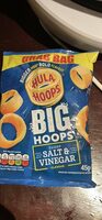 Big Hoops Sharp Salt & Vinegar Flavour