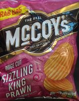 McCoy's Ridge Cut Sizzling King Prawn