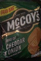 Cheddar & Onion Flavour Potato Crisps