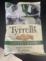 Sour Cream & Onion Lentil Crisps