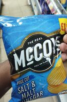 Salt & Malt Vinegar Flavour Potato Crisps