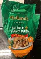 Potato & meat pies