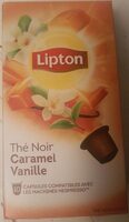 Thé noir caramel vanille