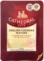 Sliced mature cheddar