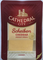 Scheiben Cheddar herzhaft-würzig