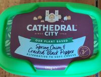 Spring Onion & Cracked Black Pepper Alternative to Soft Cheese