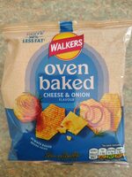 Oven baked cheese & onion flavour potato snack