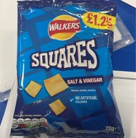 Squares salt and vinegar