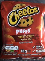 Cheetos Puffs Sweet And Spicy