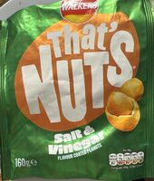 That's Nuts - Salt & Vinegar Flavour Coated Peanuts
