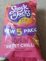 Snack a Jacks Minis Kickin' Sweet Chilli Rice & Corn Cakes