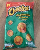 Cheetos footballs cheese flavour