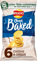 Baked Cheese & Onion Snacks