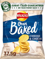 Oven baked cheese & onion flavour