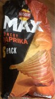 Walkers Max punchy paprika 6pk