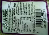 Natural Wheat Bran