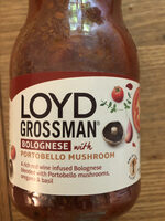 Loyd Grossman Bolognese Portobello Mushroom 425G