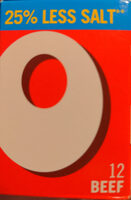 Oxo Beef Reduced Salt