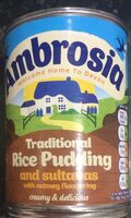 Traditional rice pudding