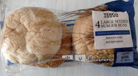 Large Seeded Burger Buns