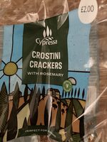 Crackers With Sea Salt And Rosemary