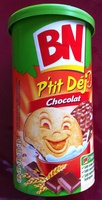 P'tit Déj - Biscuits nappés de chocolat au lait