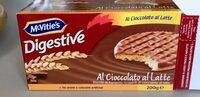 Digestive al cioccolato al latte