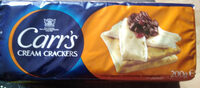 Cream crackers