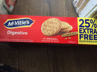 MC Vities Digestive 500G 25% Extra Free