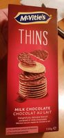 Thins milk chocolate