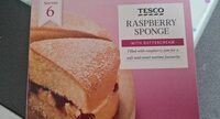 Tesco Raspberry Sponge Cake