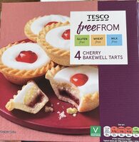 4 Cherry Bakewell Tarts
