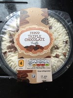 Triple chocolate trifle