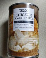 Chicken in white sauce