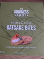Cheese & chive OATCAKE BITES