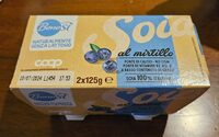Yogurt di Soia ai Mirtillo