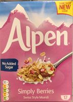 Simply Berries - Swiss style Muesli