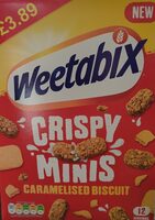 Crispy Mini Caramelised Biscuit