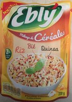 Mélange de Céréales : Riz, Blé, Quinoa