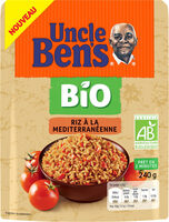 Riz méditerranéen bio Uncle Ben's 240 g