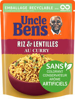 Riz au curry et lentilles Uncle Ben's 220 g