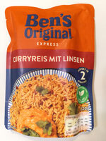 Express-Reis - Curryreis mit Linsen
